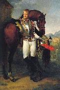 Baron Antoine-Jean Gros Portrait du second lieutenant Charles Legrand oil painting